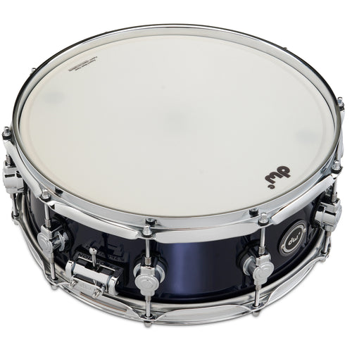 Drum Workshop DWe Snare 5x14" - Midnight Blue Metallic, View 6