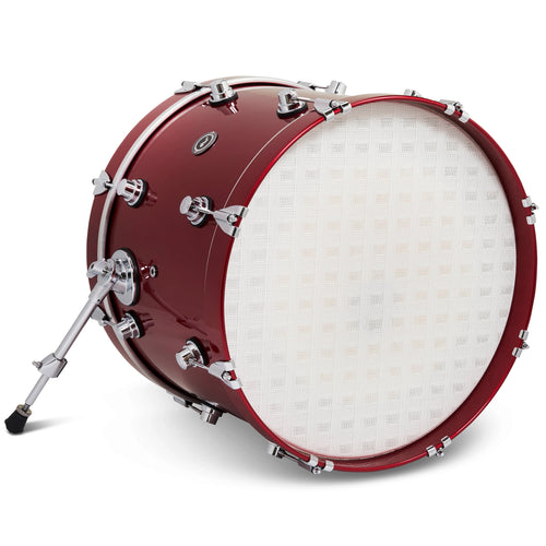Drum Workshop DWe Bass Drum 14x20" - Black Cherry Metallic, View 2