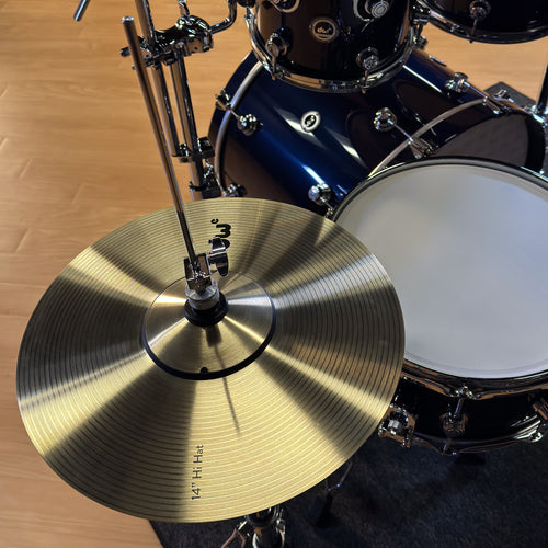 Drum Workshop DEKTLC05TBMBMCP DWe 5-Piece, Midnight Blue Metallic COMPLETE DRUM KIT - View 10