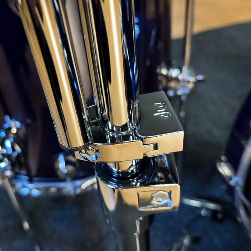 Drum Workshop DEKTLC05TBMBMCP DWe 5-Piece, Midnight Blue Metallic COMPLETE DRUM KIT - View 12