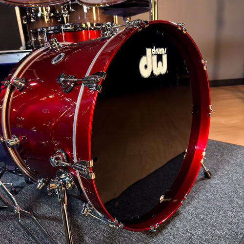 Drum Workshop DEKTLC05TBBCMCP DWe 5-Piece, Black Cherry Metallic COMPLETE DRUM KIT - View 7