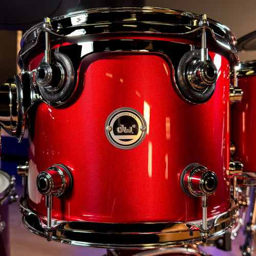 Drum Workshop DEKTLC04TABCM DWe 4pc Shell Pack, Black Cherry Metallic - View 3