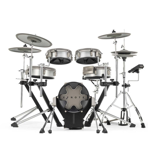 EFNOTE 3B Electronic Drum Set - White Sparkle, View 1