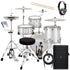EFNOTE 5 Electronic Drum Set - White Sparkle COMPLETE DRUM BUNDLE