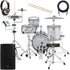 EFNOTE MINI Electronic Drum Set - White Sparkle COMPLETE DRUM BUNDLE