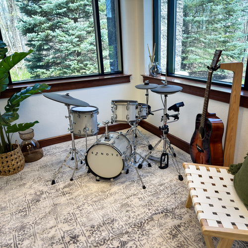 EFNOTE MINI Electronic Drum Set - White Sparkle - View 5