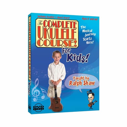 emedia ralph shaws complete ukulele course for kids - ukulele instruction dvd