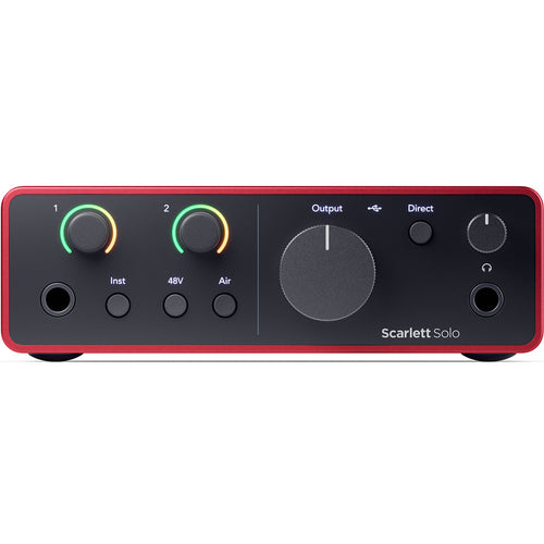 Focusrite Scarlett Solo Studio (4th Gen) Recording Package View 4