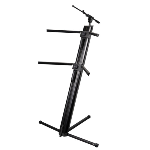 Gator Frameworks GFWKEY4000 2-Tier Keyboard Stand with Mic Boom, View 2