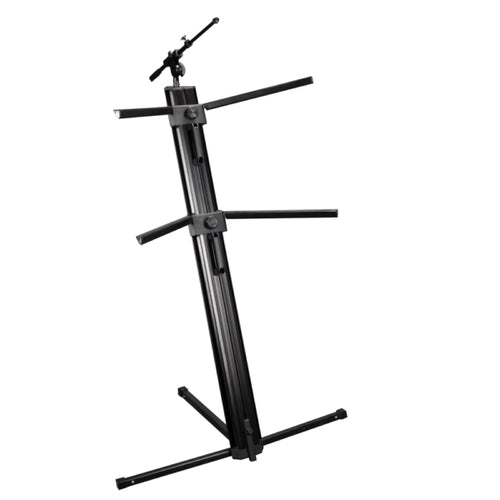 Gator Frameworks GFWKEY4000 2-Tier Keyboard Stand with Mic Boom, View 1