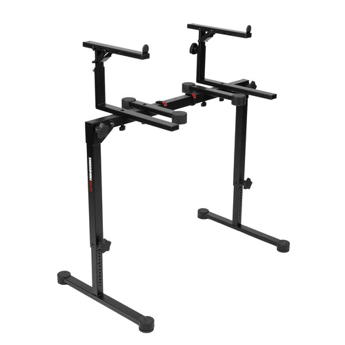 Gator Frameworks GFW-KEY-6000 Table Style Keyboard Stand with 2nd Tier, View 1