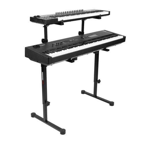 Gator Frameworks GFW-KEY-6000 Table Style Keyboard Stand with 2nd Tier, View 3