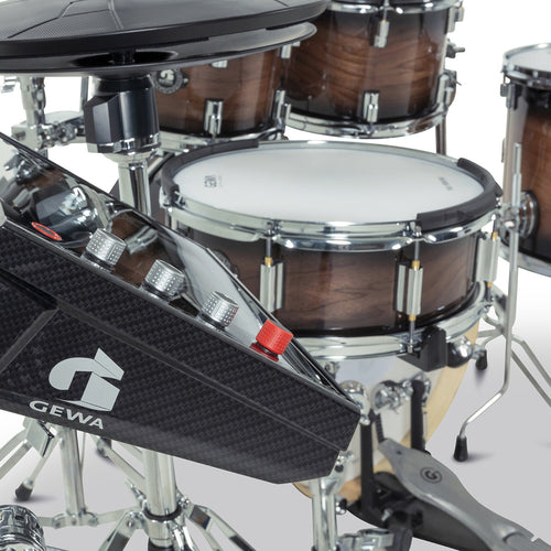 GEWA G9 Pro 5 SE Electronic Drum Set - Walnut Burst