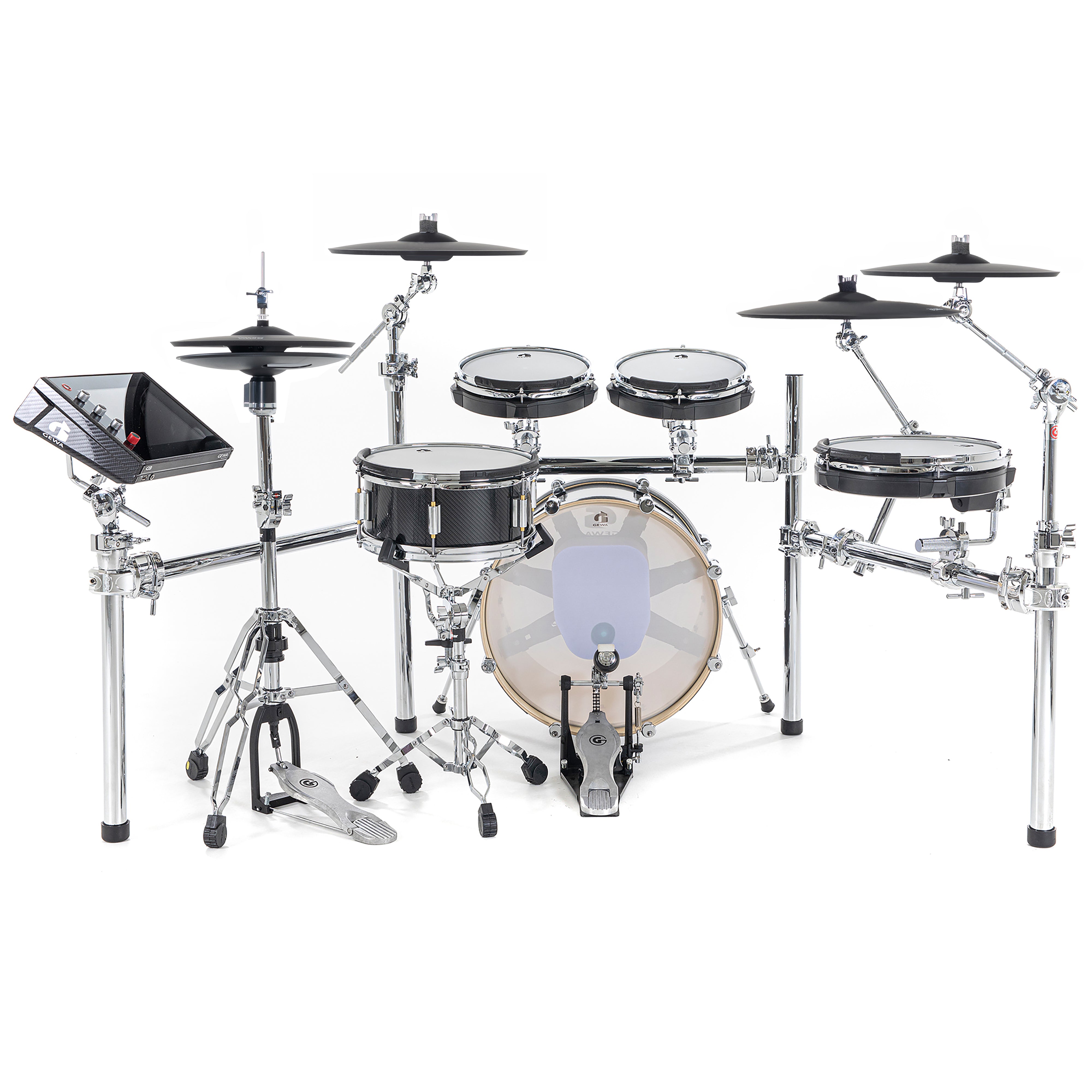 GEWA G9 Studio 5C Electronic Drum Set Carbon – Kraft Music