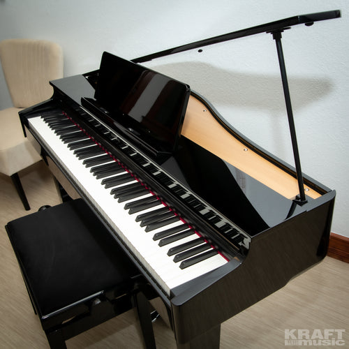 Roland GP-3 Digital Grand Piano - top view from above