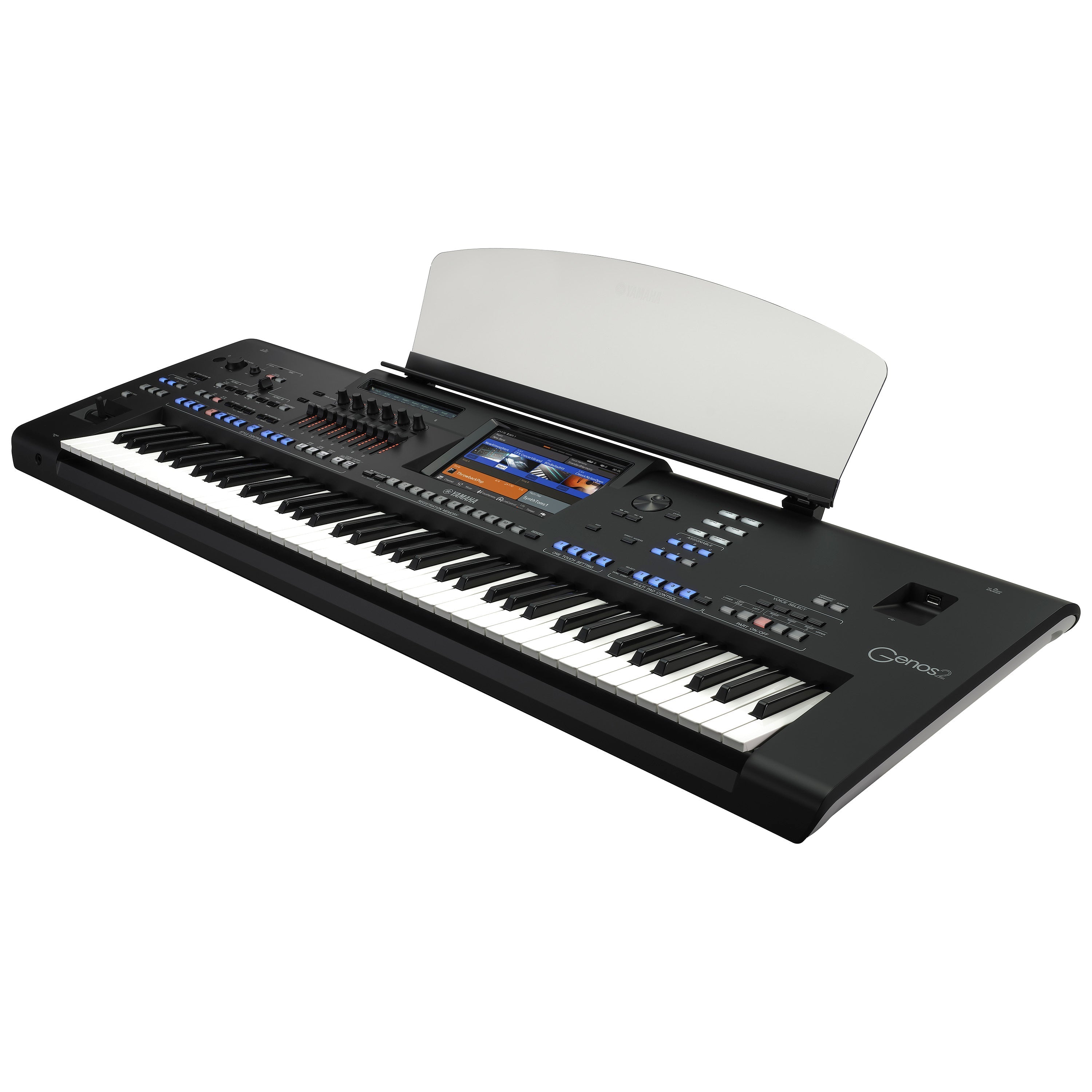 Yamaha Genos2 76-key Arranger Workstation Keyboard COMPLETE HOME BUNDL –  Kraft Music