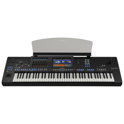 Yamaha Genos2 76-key Arranger Workstation Keyboard COMPLETE STAGE BUNDLE