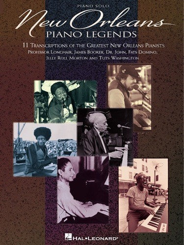 new orleans piano legends - piano solo songbook