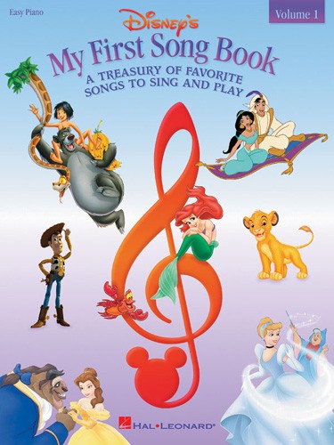 disney's my first songbook - easy piano songbook