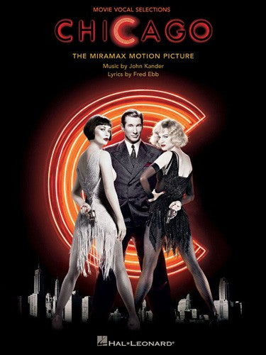 chicago: movie selections - piano vocal songbook
