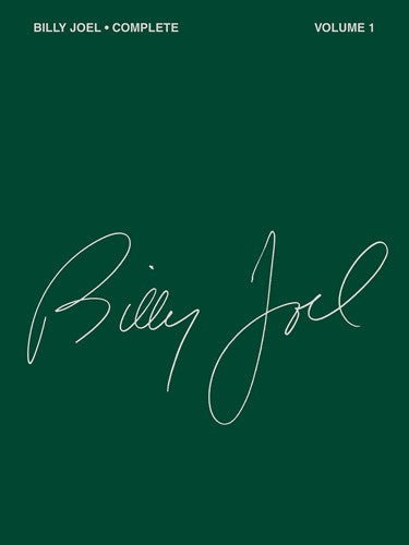 billy joel complete vol.1 - piano/vocal/guitar songbook