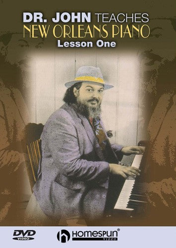dr. john teaches new orleans piano: part one - piano instruction dvd