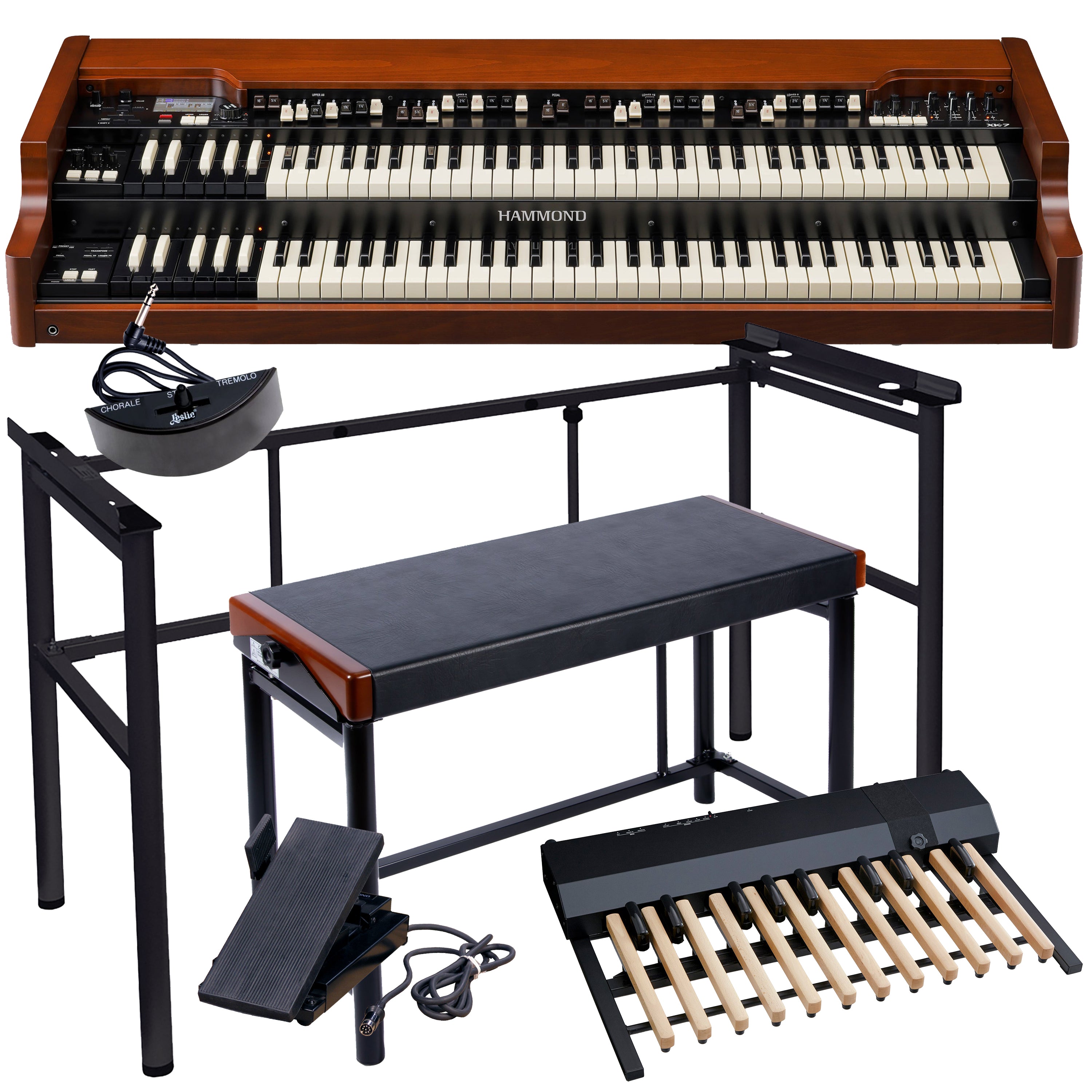 Hammond XK-7D Dual-Manual Tonewheel Organ | Authorized Dealer