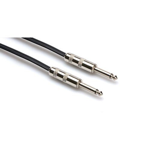 hosa skz-650 speaker cable hosa 1/4" ts to hosa 1/4" ts