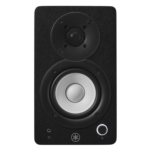 Yamaha HS3B 3.5" Powered Studio Monitors (Pair) - Black STUDIO ESSENTIALS BUNDLE