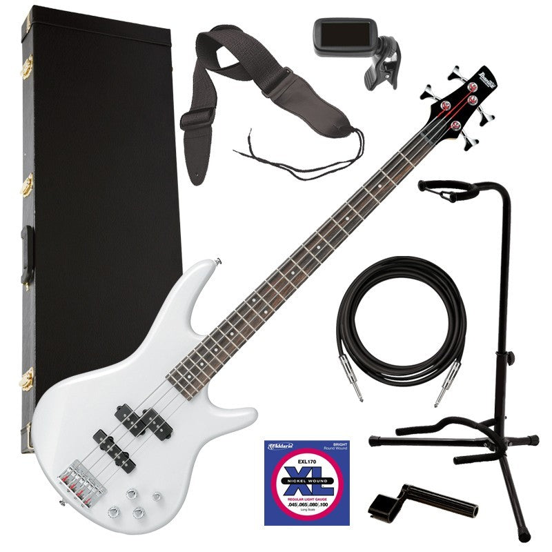 Ibanez GSR200 4 String Bass Guitar Pearl White COMPLETE BASS