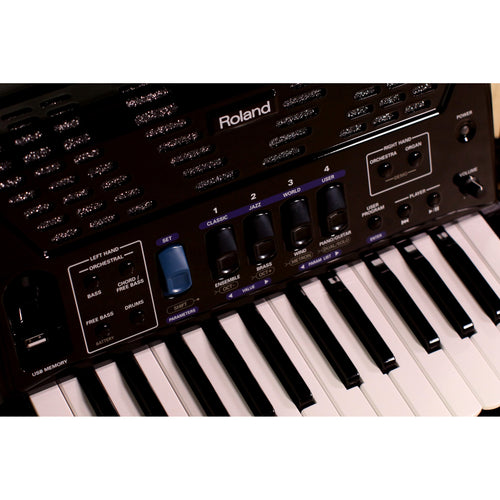 Roland FR-1x V-Accordion Lite Dale Mathis Edition - Black, View 10
