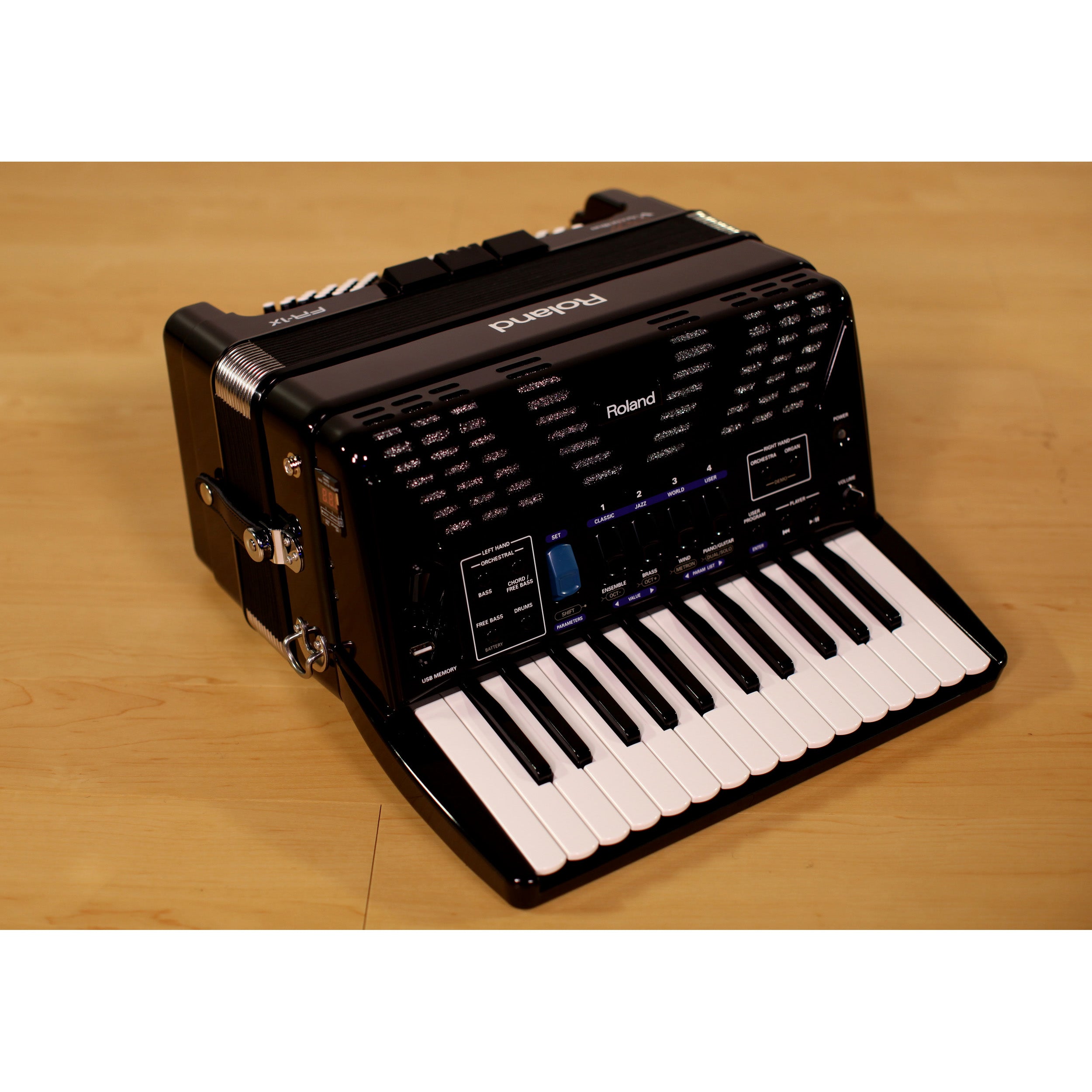 Roland FR-1x V-Accordion Lite Dale Mathis Edition - Black, View 12
