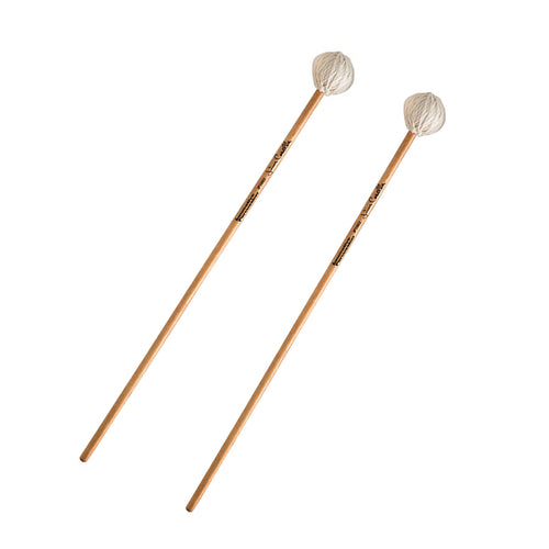 Innovative Percussion IP1002 Medium Yarn Marimba Mallets With Birch Handles