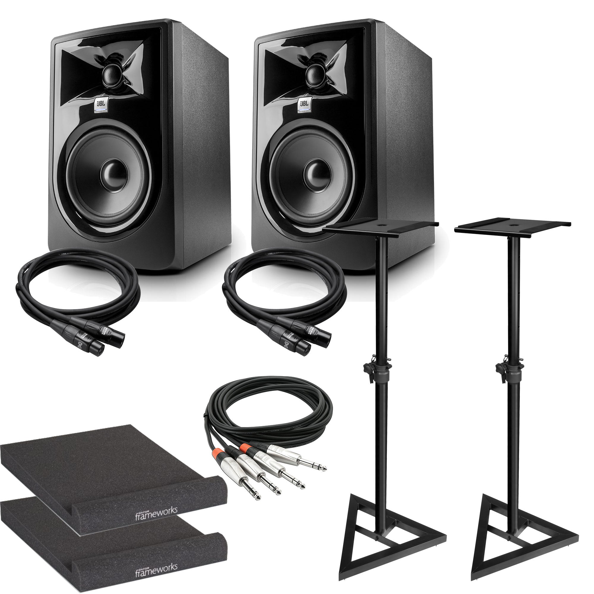 JBL 306P MkII Powered Studio Monitor Speaker STUDIO RIG – Kraft Music