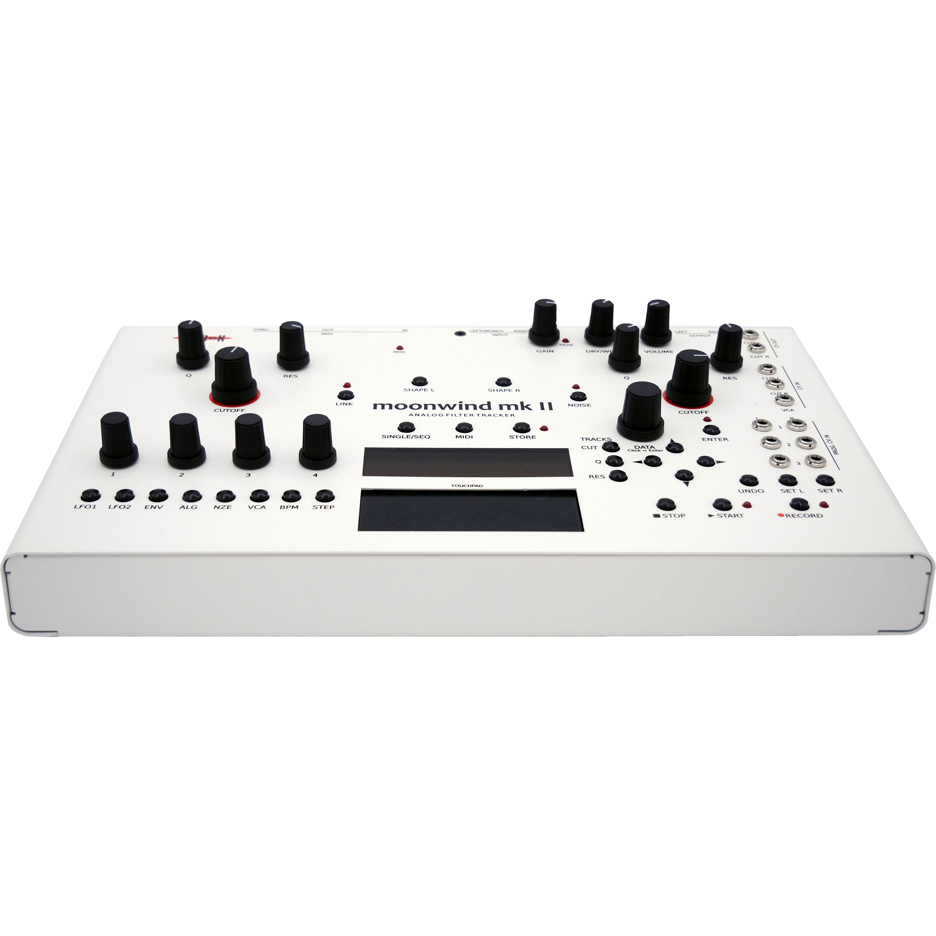 Jomox Moonwind Mk II　ステレオ・アナログ・フィルター Jomox Moonwind MKII, desktop stereo analog filter box with