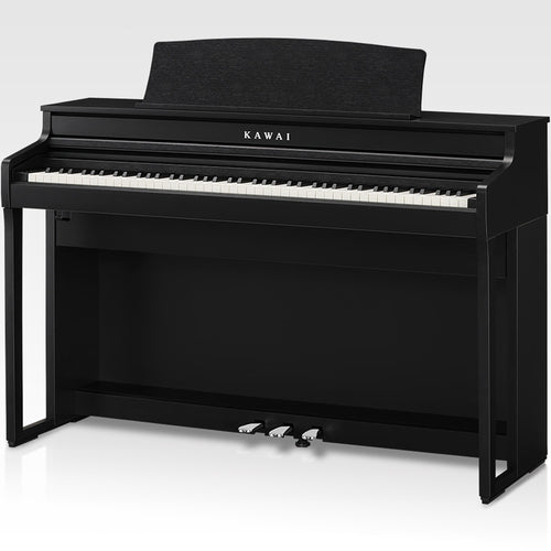Kawai CA401 Concert Artist Digital Piano - Satin Black - Left Angle