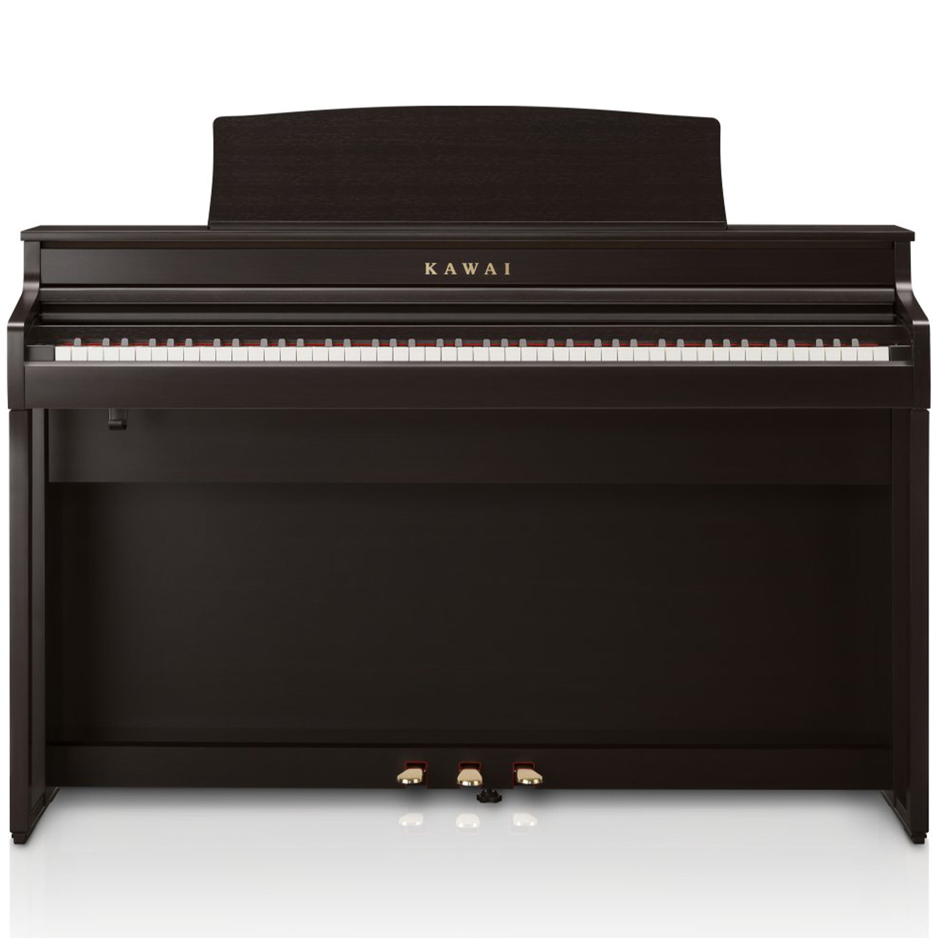 Kawai CA401 Concert Artist Digital Piano - Premium Rosewood - Front View