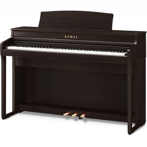 Kawai CA401 Concert Artist Digital Piano - Premium Rosewood - Left Angle