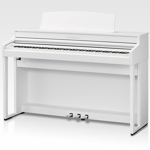 Kawai CA401 Concert Artist Digital Piano - Satin White - Left Angle