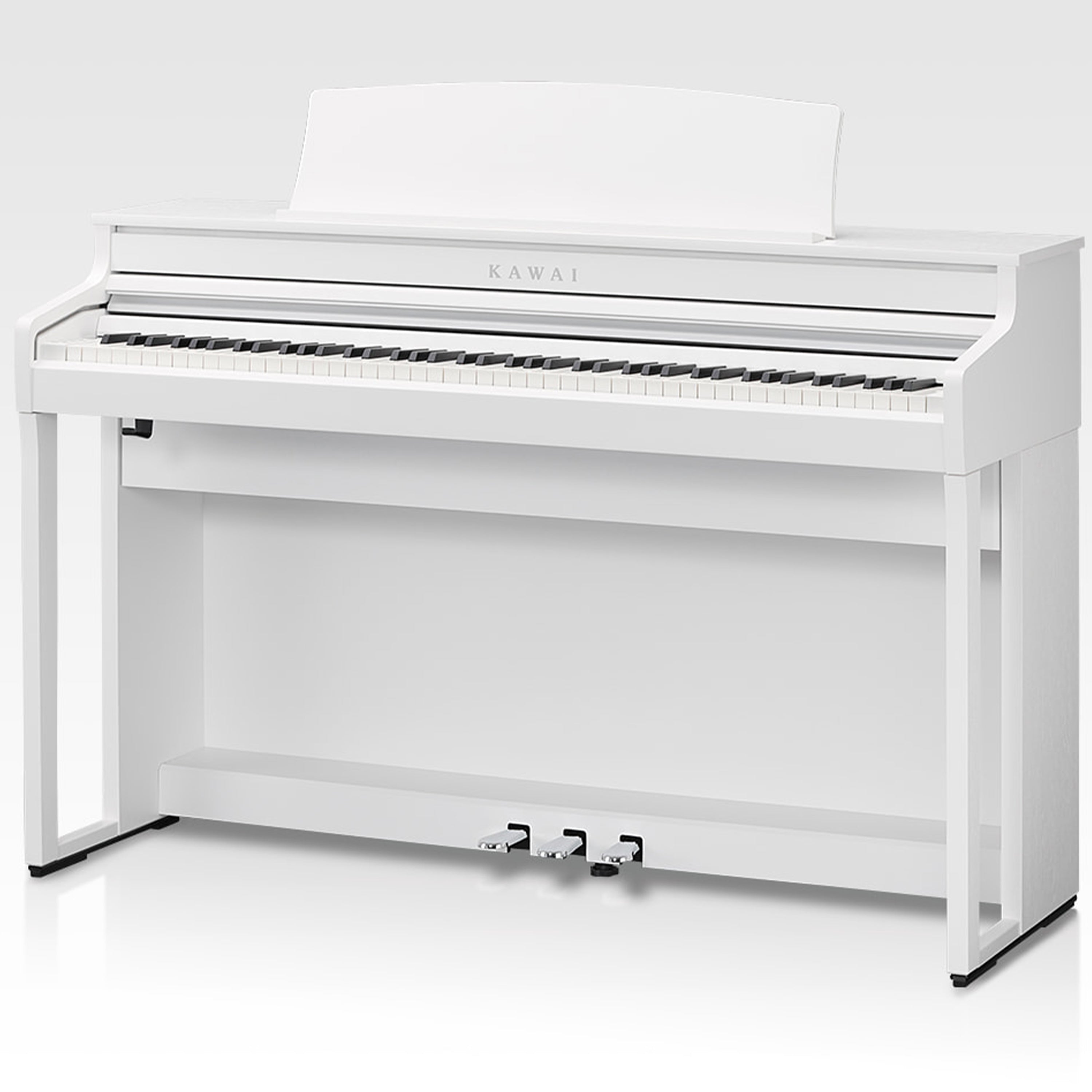 Kawai CA401 Concert Artist Digital Piano - Satin White - Left Angle
