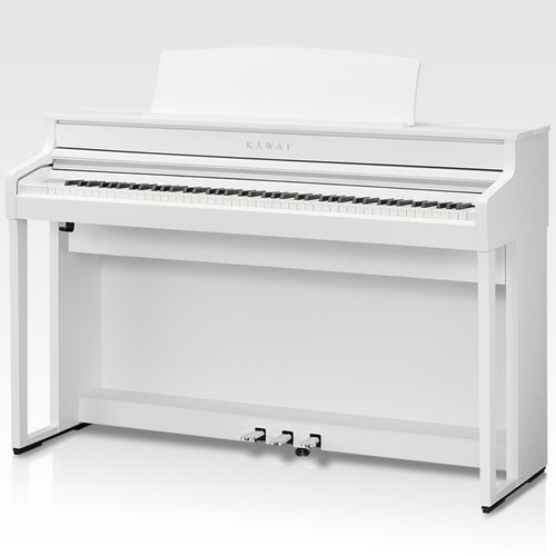 Kawai CA501 Concert Artist Digital Piano - Satin White - Left view