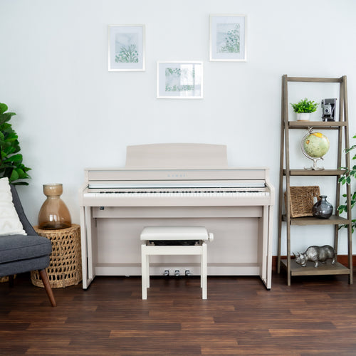 Kawai CA501 Concert Artist Digital Piano - White Maple - Front view