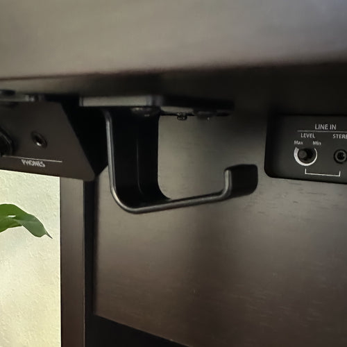 Kawai CA701 Digital Piano - Rosewood - headphone hook