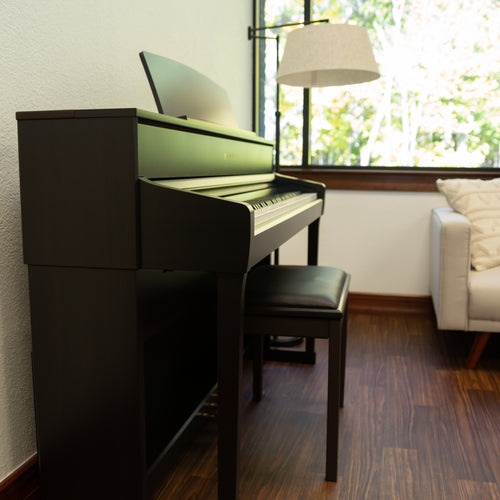 Kawai CA701 Digital Piano - Rosewood - side view