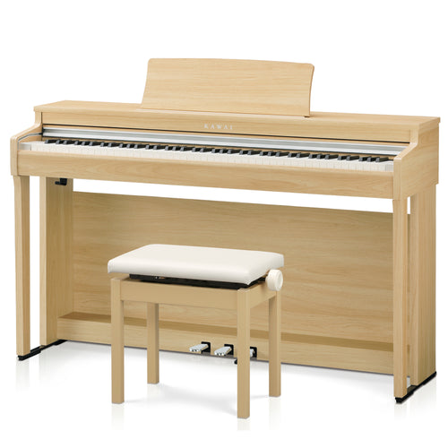 Kawai CN201 Digital Piano - Light Oak - View 2