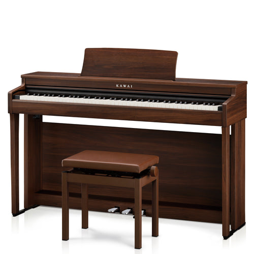 Kawai CN201 Digital Piano - Mocha Walnut with bench