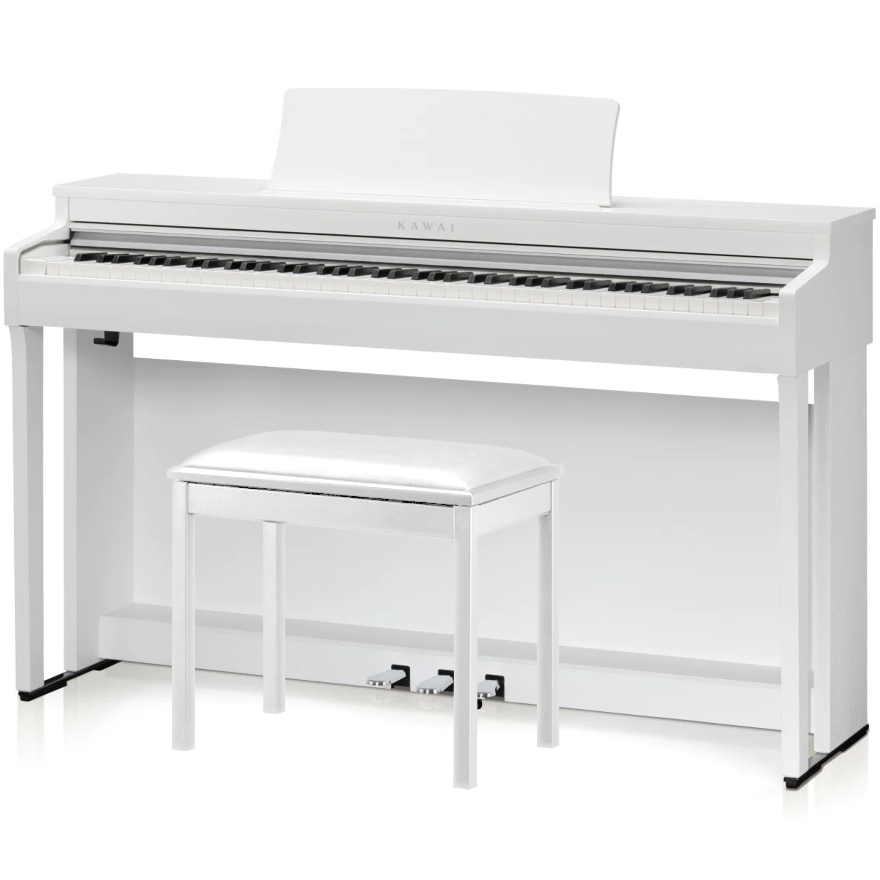 Kawai CN201 Digital Piano - Satin White - with bench