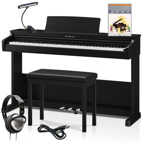 Kawai CX102 Digital Piano with Bench - Black COMPLETE HOME BUNDLE