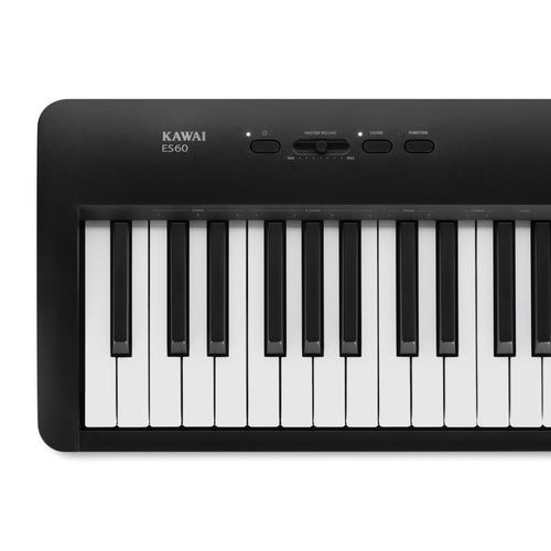Kawai ES60 Digital Piano - Black, View 3