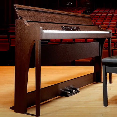 Korg G1B Air Digital Piano - Brown - on a stage